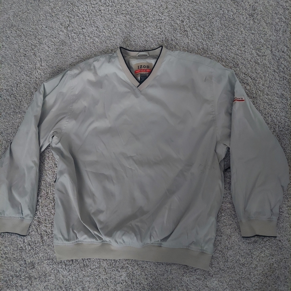 Izod Golf Windshirt Large